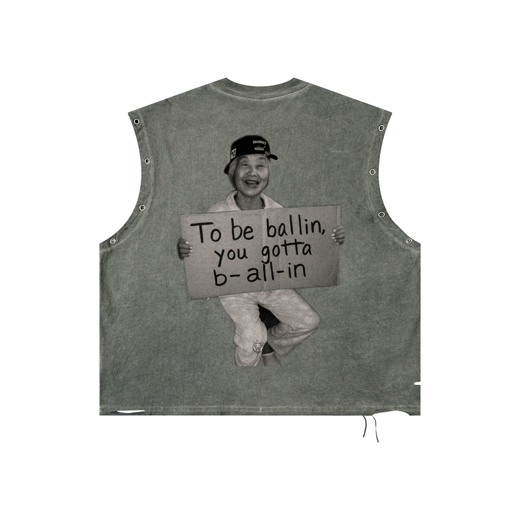 Sleeveless Graphic Tee