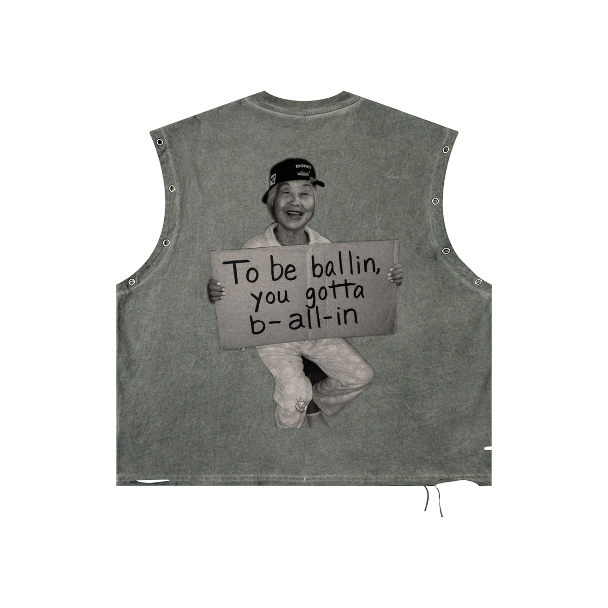 Sleeveless Graphic Tee