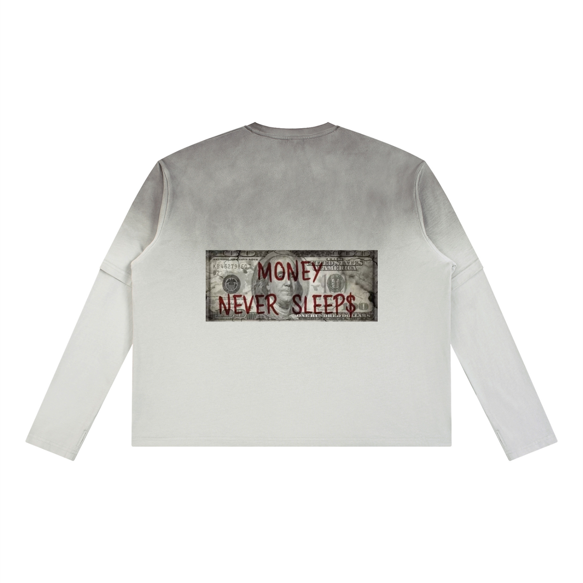 Unisex Vintage Wash Layered T-Shirt