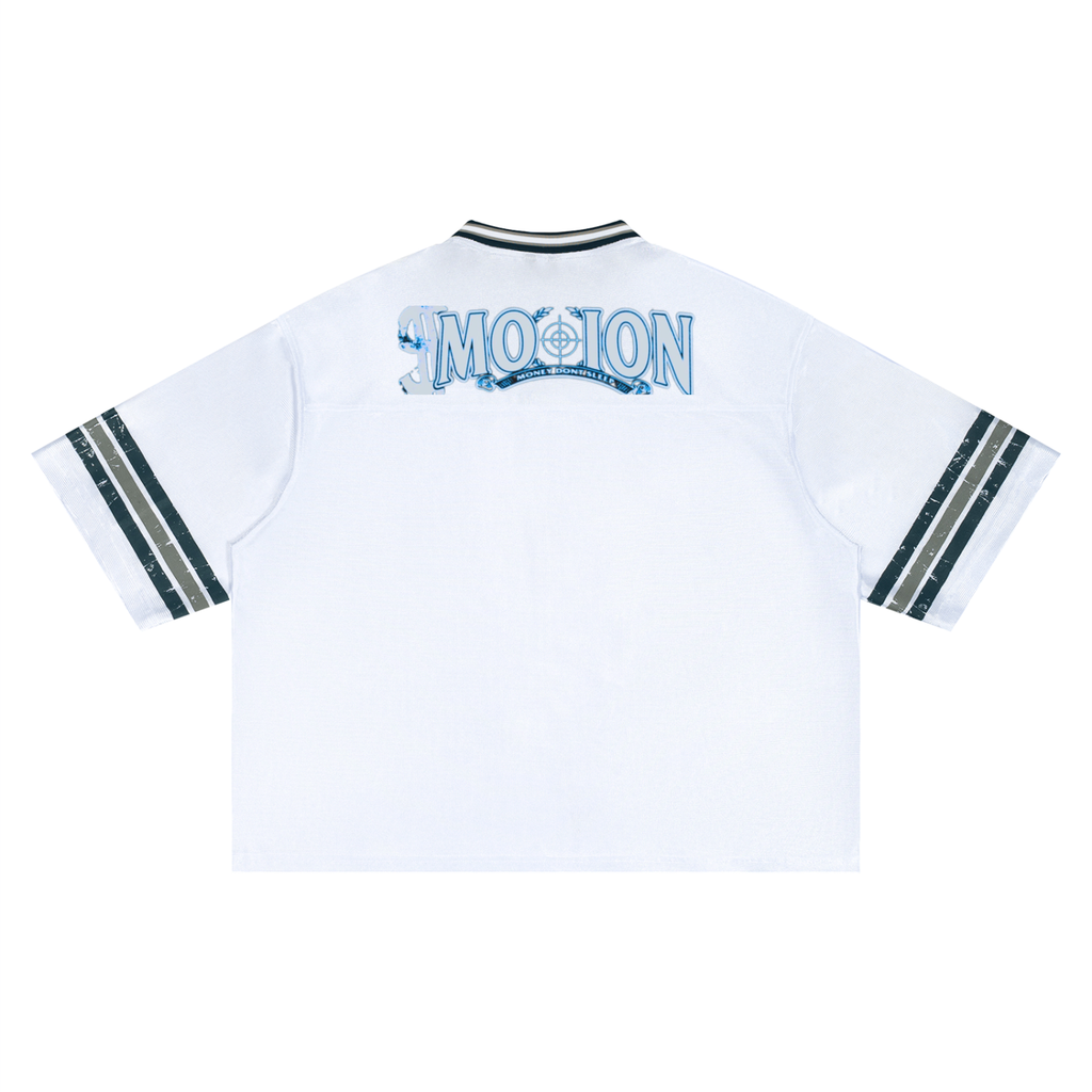 Unisex Boxy Striped Jersey