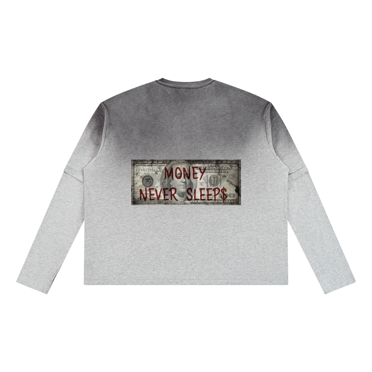 Unisex Vintage Wash Layered T-Shirt