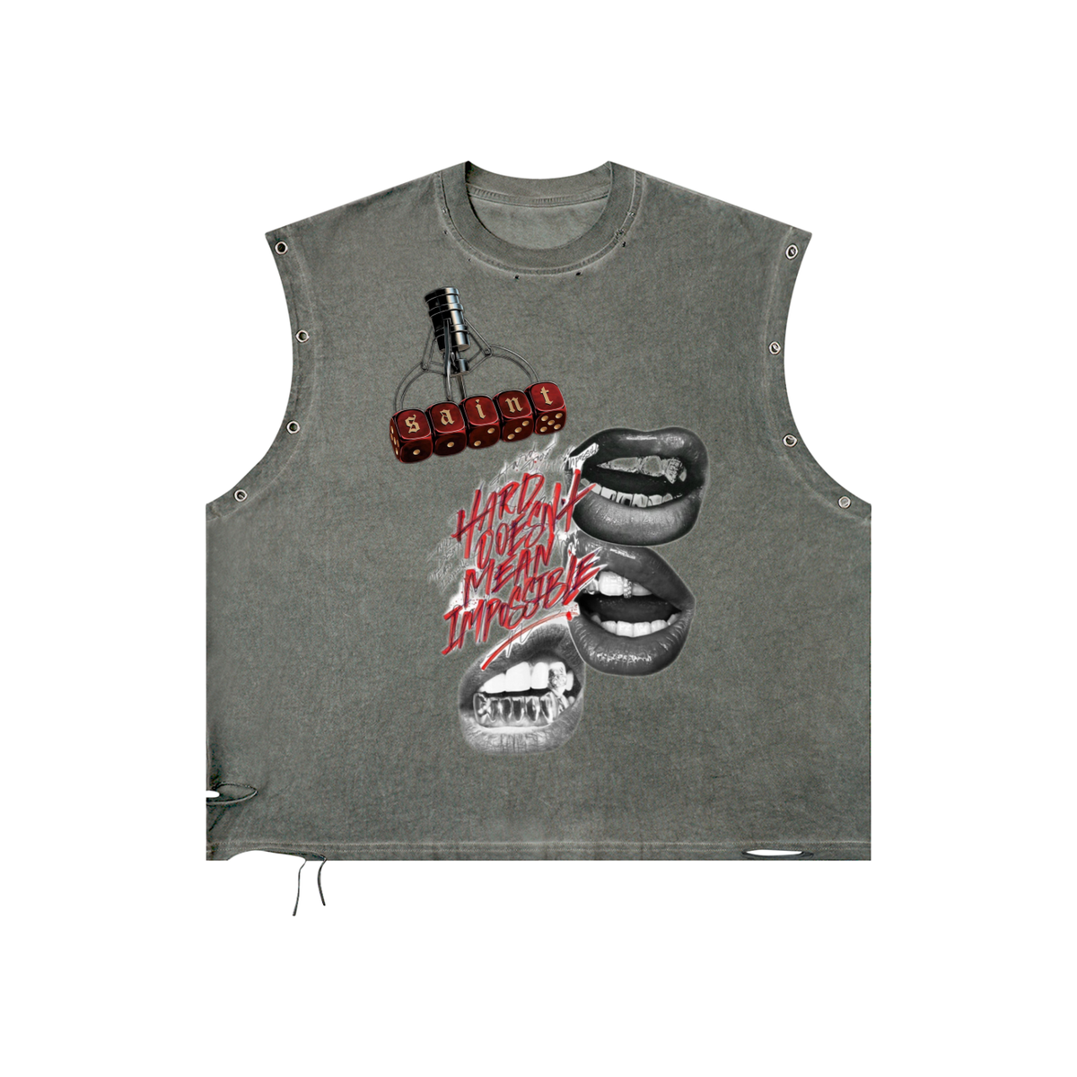 Sleeveless Graphic Tee