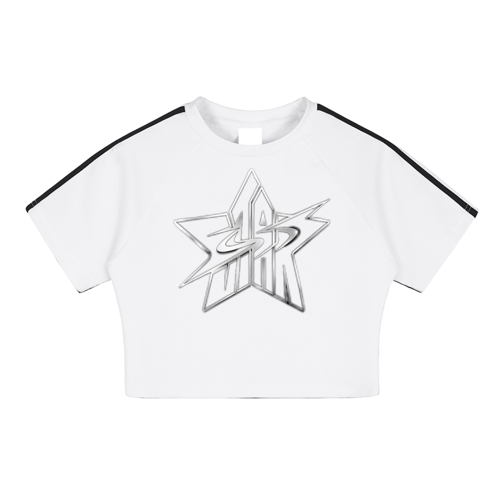 Taped Cooling Performance Crop Top