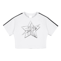 Taped Cooling Performance Crop Top